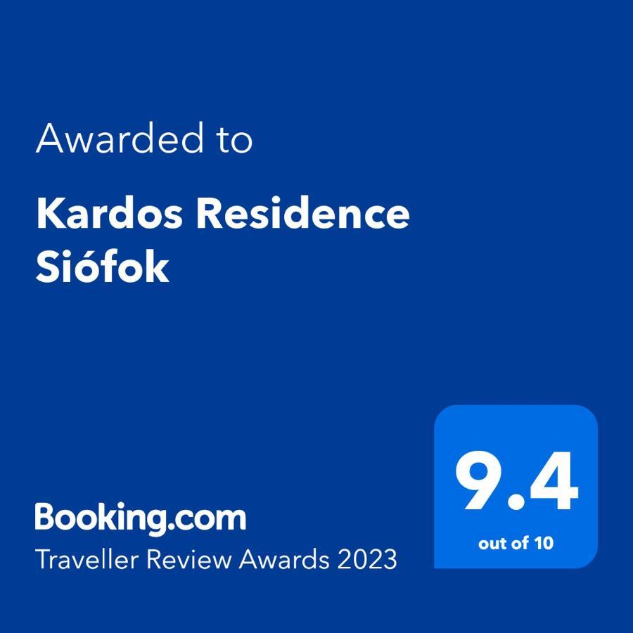 Kardos Residence Шиофок Экстерьер фото